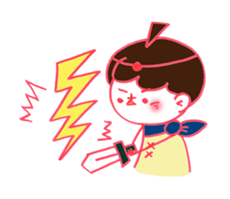 Kaoru's cute brave and witch sticker #2429608