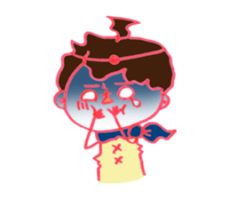 Kaoru's cute brave and witch sticker #2429612