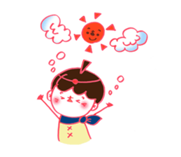 Kaoru's cute brave and witch sticker #2429614