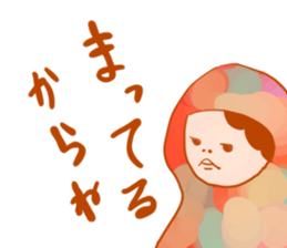 Girls hood sticker #2429660