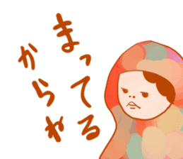 Girls hood sticker #2429660