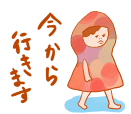 Girls hood sticker #2429661