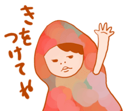 Girls hood sticker #2429663