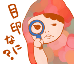 Girls hood sticker #2429667