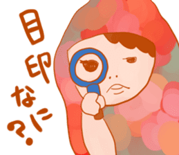 Girls hood sticker #2429667