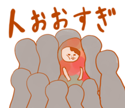 Girls hood sticker #2429670