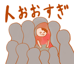 Girls hood sticker #2429670