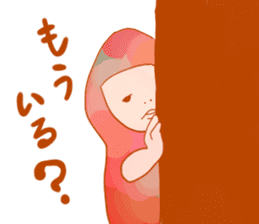 Girls hood sticker #2429674