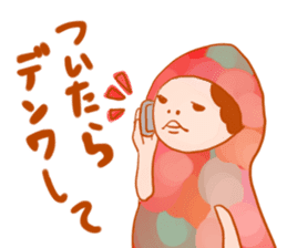 Girls hood sticker #2429679