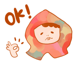 Girls hood sticker #2429681