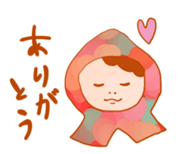 Girls hood sticker #2429691