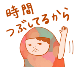 Girls hood sticker #2429694