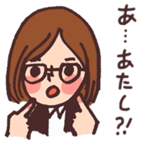 School girls 3-2 sticker #2430019