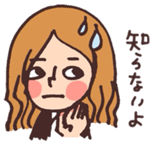 School girls 3-2 sticker #2430042