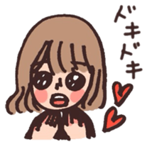 School girls 3-2 sticker #2430047