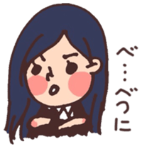 School girls 3-2 sticker #2430049