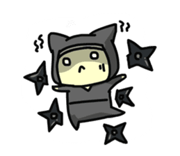 NINJA-CAT sticker #2430573