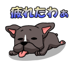 Cute Frenchbulldog(Buhi frenchie) sticker #2431228