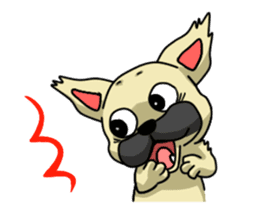 Cute Frenchbulldog(Buhi frenchie) sticker #2431240