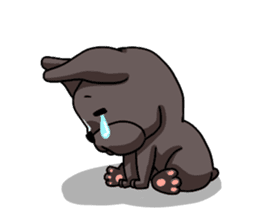 Cute Frenchbulldog(Buhi frenchie) sticker #2431241