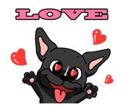 Cute Frenchbulldog(Buhi frenchie) sticker #2431244