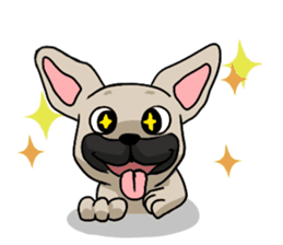Cute Frenchbulldog(Buhi frenchie) sticker #2431245