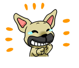 Cute Frenchbulldog(Buhi frenchie) sticker #2431251