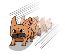 Cute Frenchbulldog(Buhi frenchie) sticker #2431252