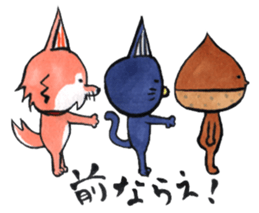 Kuriko's Friends Momo and Jiro sticker #2431374