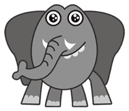 Amusing animal friends /Emotions version sticker #2431816