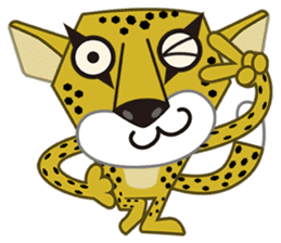 Amusing animal friends /Emotions version sticker #2431820