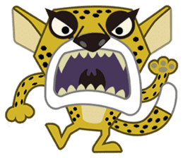 Amusing animal friends /Emotions version sticker #2431821