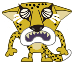 Amusing animal friends /Emotions version sticker #2431822