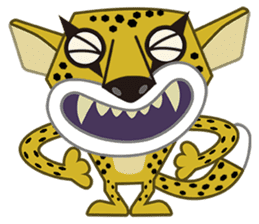 Amusing animal friends /Emotions version sticker #2431823