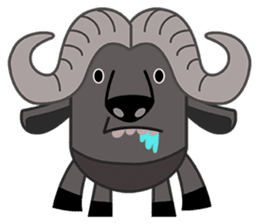 Amusing animal friends /Emotions version sticker #2431832