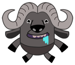 Amusing animal friends /Emotions version sticker #2431835