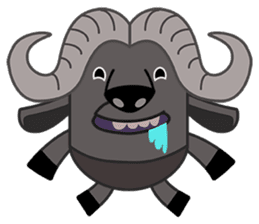 Amusing animal friends /Emotions version sticker #2431835