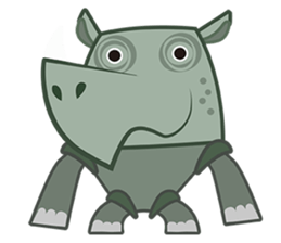 Amusing animal friends /Emotions version sticker #2431836