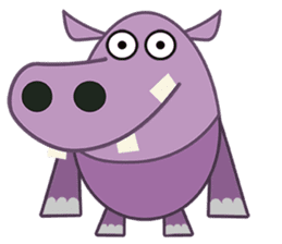 Amusing animal friends /Emotions version sticker #2431844