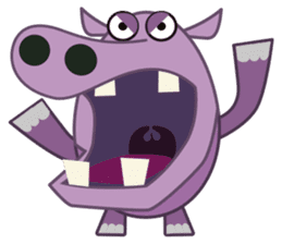 Amusing animal friends /Emotions version sticker #2431845