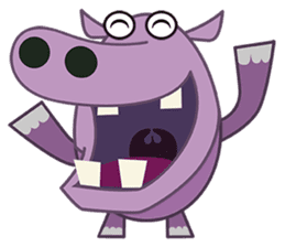 Amusing animal friends /Emotions version sticker #2431847