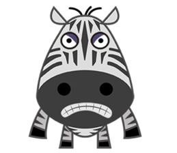 Amusing animal friends /Emotions version sticker #2431849