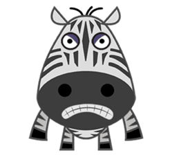 Amusing animal friends /Emotions version sticker #2431849