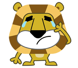 Amusing animal friends /Emotions version sticker #2431854