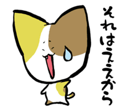 "TUKKOMI" tortoiseshell cat sticker #2431910