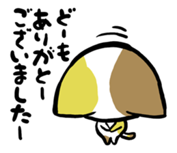 "TUKKOMI" tortoiseshell cat sticker #2431935