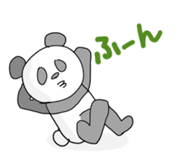 funny panda citizens from panda world sticker #2431990