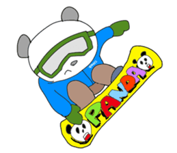 funny panda citizens from panda world sticker #2432015