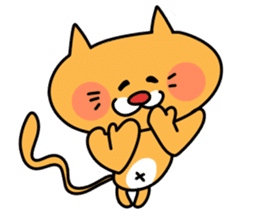 Adorable cats sticker #2432105