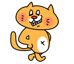 Adorable cats sticker #2432110